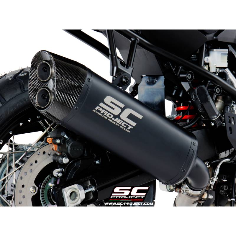 Silencieux Suzuki V-Strom 1000 - SC Project Noir