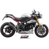 Silencieux Speed Triple 1050 11-15 / SC Project Bas Noir