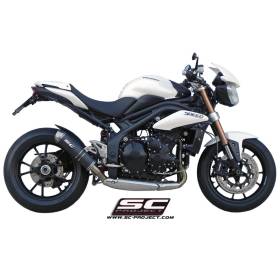 Silencieux bas Speed Triple 1050 11-15 / SC Project GP-EVO Carbone