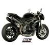 Silencieux Triumph Speed Triple 1050 16-17 / SC Project Carbone