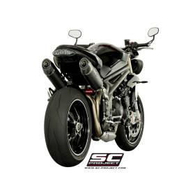 Silencieux Triumph Speed Triple 1050 16-17 / SC Project Oval