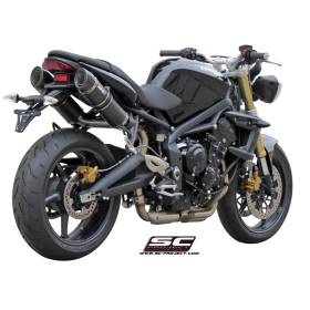 Silencieux Triumph Street Triple 675 07-12 / SC Project GP-TECH