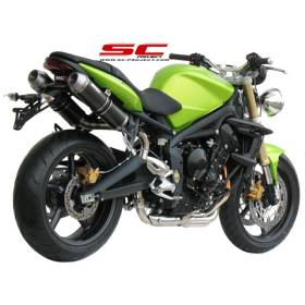 Silencieux Street Triple 675 07-12 / SC Project GP-EVO Carbone