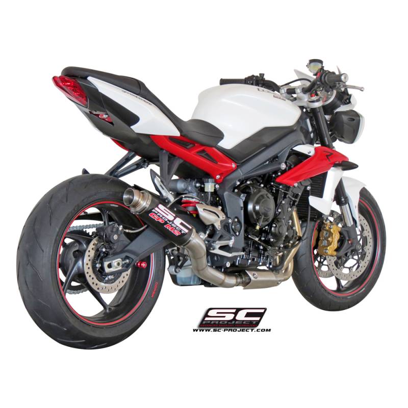 Silencieux Triumph Street Triple 675 13-16 / SC Project GP-M2