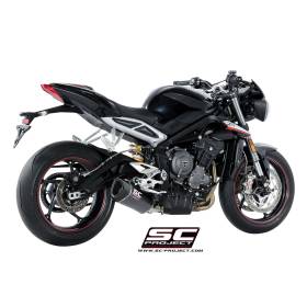 Silencieux Triump Street Triple 765 - SC Project SC1-R Carbone