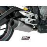 Silencieux Triump Street Triple 765 - SC Project SC1-R Titane