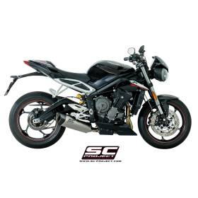 Silencieux Triump Street Triple 765 - SC Project SC1-R Titane