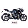 Silencieux Triump Street Triple 765 - SC Project SC1-R Noir