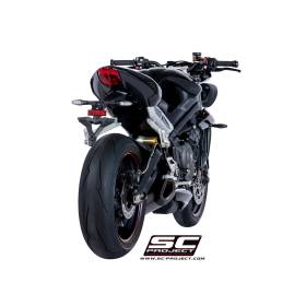 Silencieux Street Triple S 660 - SC Project SC1-R Noir