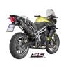 Silencieux Triumph Tiger 800XC 10-16 / SC Project Carbone