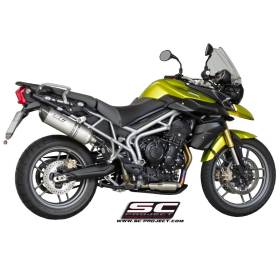 Silencieux Triumph Tiger 800XC 10-16 / SC Project Titane