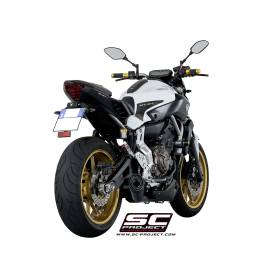 Ligne complète Yamaha MT-07 13-16 / SC Project S1 Noir