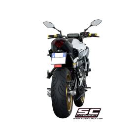 Ligne complète Yamaha MT-07 13-16 / SC Project S1 Noir