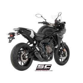 Ligne complète Yamaha Tracer 700 - SC Project S1 Noir