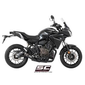 Ligne complète Yamaha Tracer 700 - SC Project S1 Noir