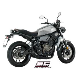 Ligne complète XSR700 - SC Project S1 Titane Noir