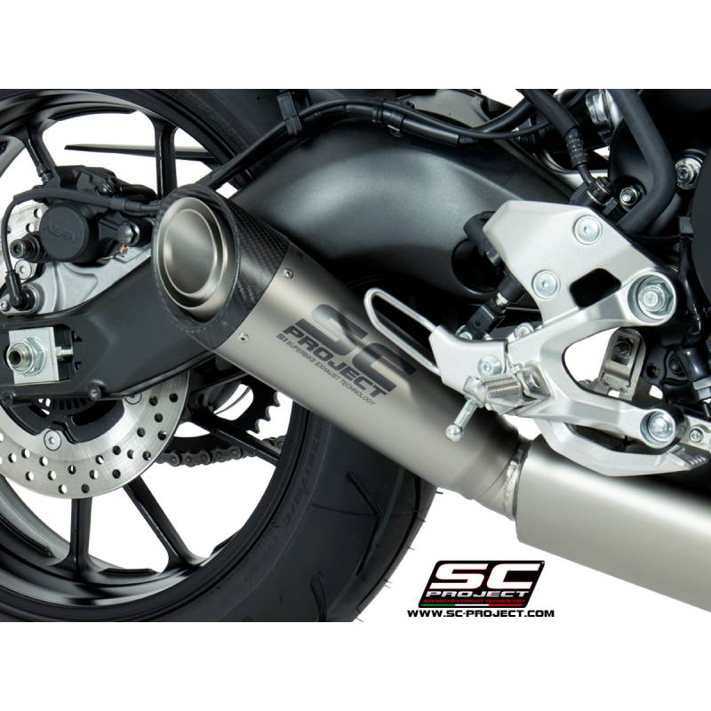 Ligne complète XSR900 - SC Project S1 Titane