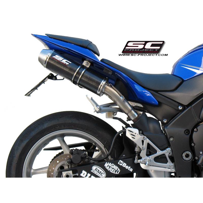 Silencieux YZFR1 09-14 / SC Project GP-EVO Carbone