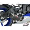 Silencieux YZF-R6 17-19 / SC Project SC1-R Carbone