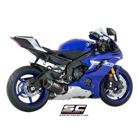 Silencieux YZF-R6 17-19 / SC Project SC1-R Carbone