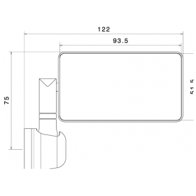 RÉTROVISEUR QUANTUM END RIZOMA BS211B