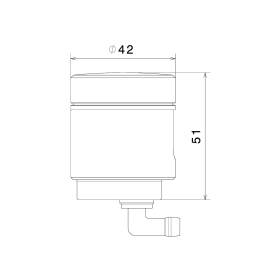 Réservoir fluide embrayage NOTCH RIZOMA CT155