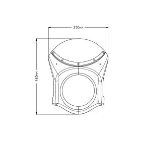 Carénage retro CB650R Neo Sports Cafe - Puig 3133