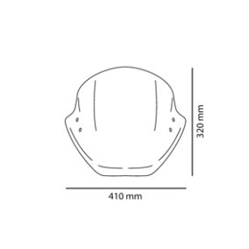 Bulle Kawasaki Z900RS - Trend Puig 5022