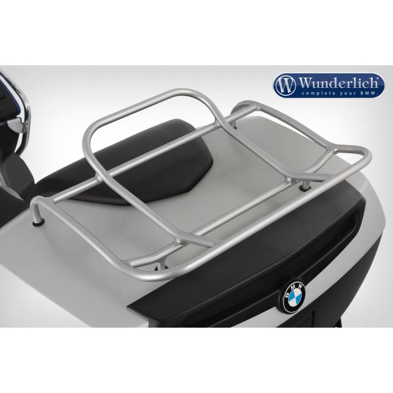 Porte bagage pour top-case OEM BMW R1250RT - Wunderlich Argent