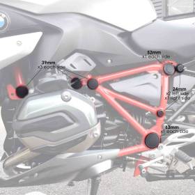 Bouchons de cadre BMW R1200R - Puig 9333N