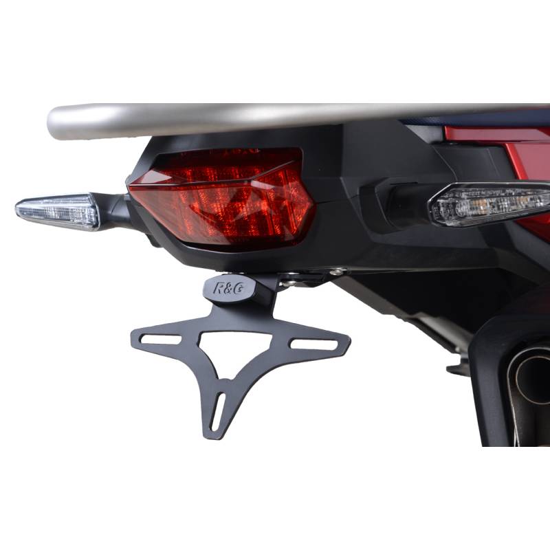 Support de plaque Africa Twin Adv Sport - RG Racing LP0246BK