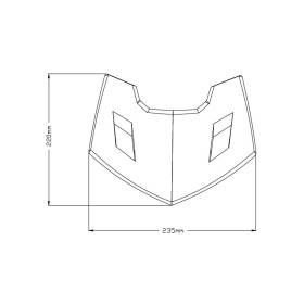 Bulle Yamaha MT-07 2018-2020 / Puig 1439J