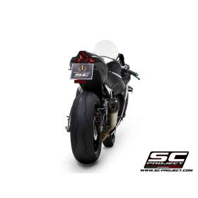 Support d'échappement R&G noir pour Kawasaki ZX10R 08-10