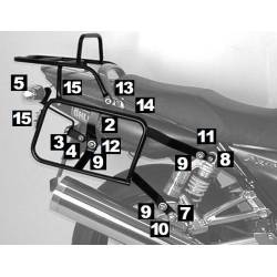 Support bagage Yamaha XJR1300 2004-2006 / Hepco-Becker