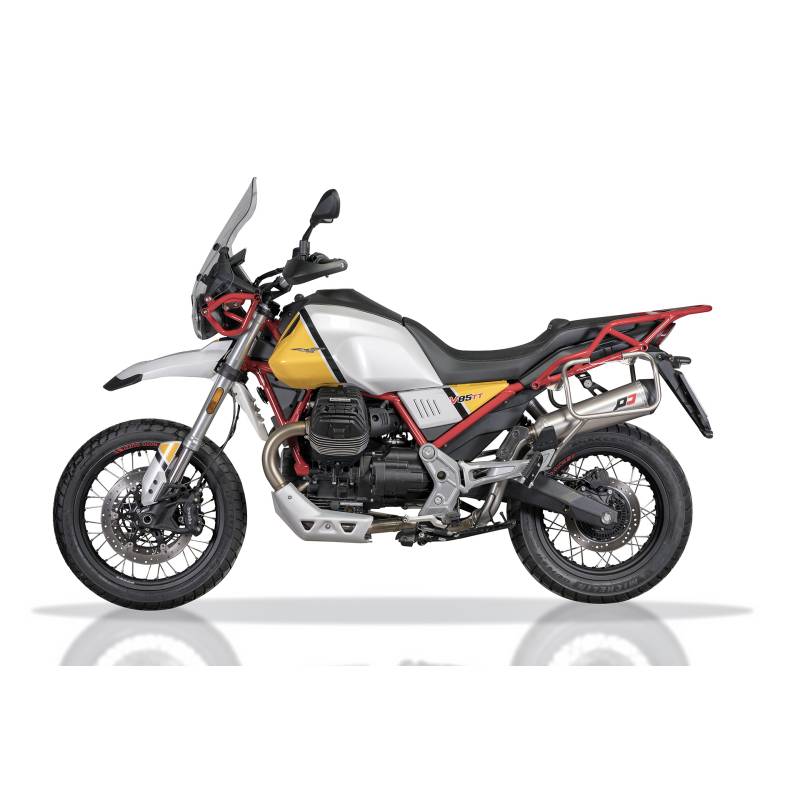 Silencieux Moto-Guzzi V85TT - QD Titane