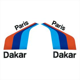 Stickers BMW Nine T - Paris Dakar Unit Garage 2408