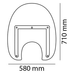 Bulle Harley Sportster 883 Iron - Puig 1129W