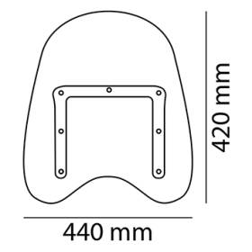 Bulle Harley Sportster 883 Iron - Puig 0854W