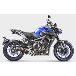LIGNE AKRAPOVIC pour YAMAHA MT-09 / CARBONE