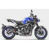 LIGNE AKRAPOVIC pour YAMAHA MT-09 / CARBONE