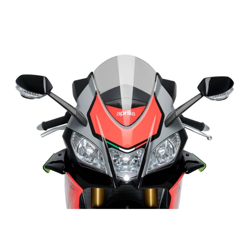 Ailerons de carénages moto Aprilia RSV4RF - Puig 2334N Coloris Noir