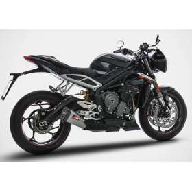 SILENCIEUX TRIUMPH STREET TRIPLE 765 -  ZARD ZTPH089STR-FC