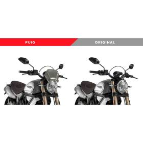 Plaque fontale en Alu Ducati Scrambler 1100 - Puig 9800P