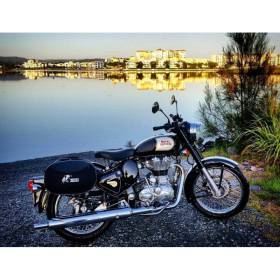 Sacoches Royal Enfield Bullet 500 Classic - Hepco-Becker Street