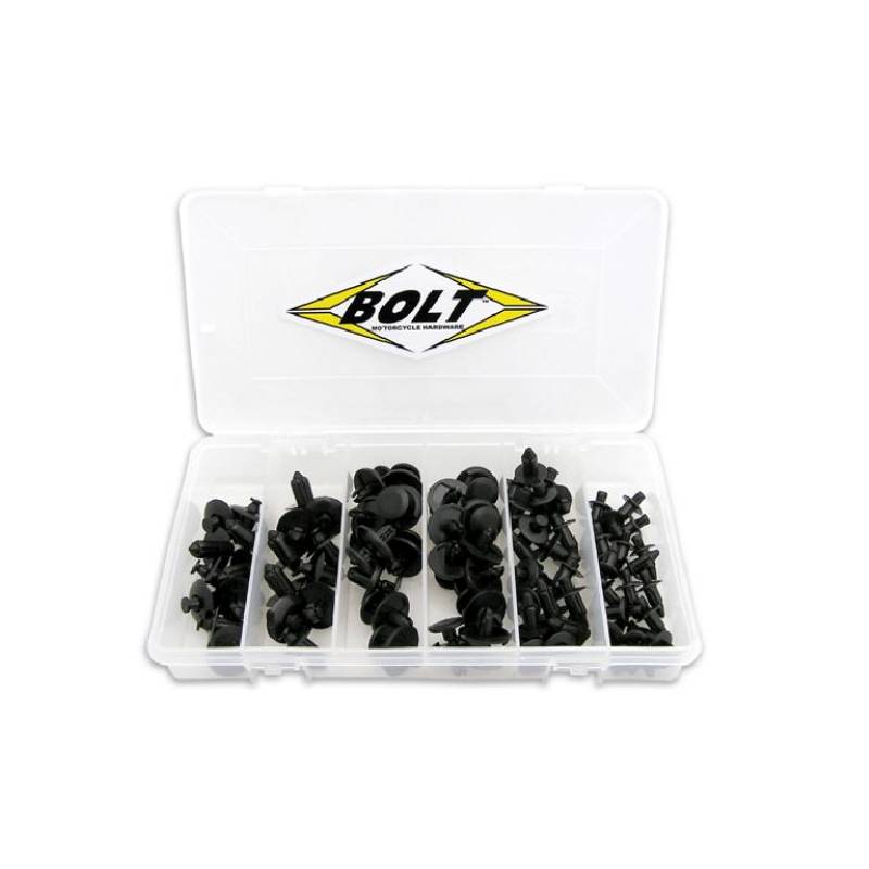 Coffret assortiment rivet plastique BOLT M6/M7/M8 - 893443