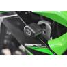 Tampons de protection Kawasaki Ninja 125 - RG Racing CP0381BL