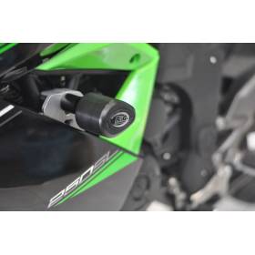 Tampons de protection Kawasaki Ninja 125 - RG Racing CP0381BL