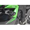 Tampons de protection Kawasaki Ninja 125 - RG Racing CP0381BL