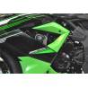 Tampons de protection Kawasaki Ninja 125 - RG Racing CP0381BL