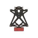 Kit support de plaque Kawasaki Ninja 125 - Lightech homologué